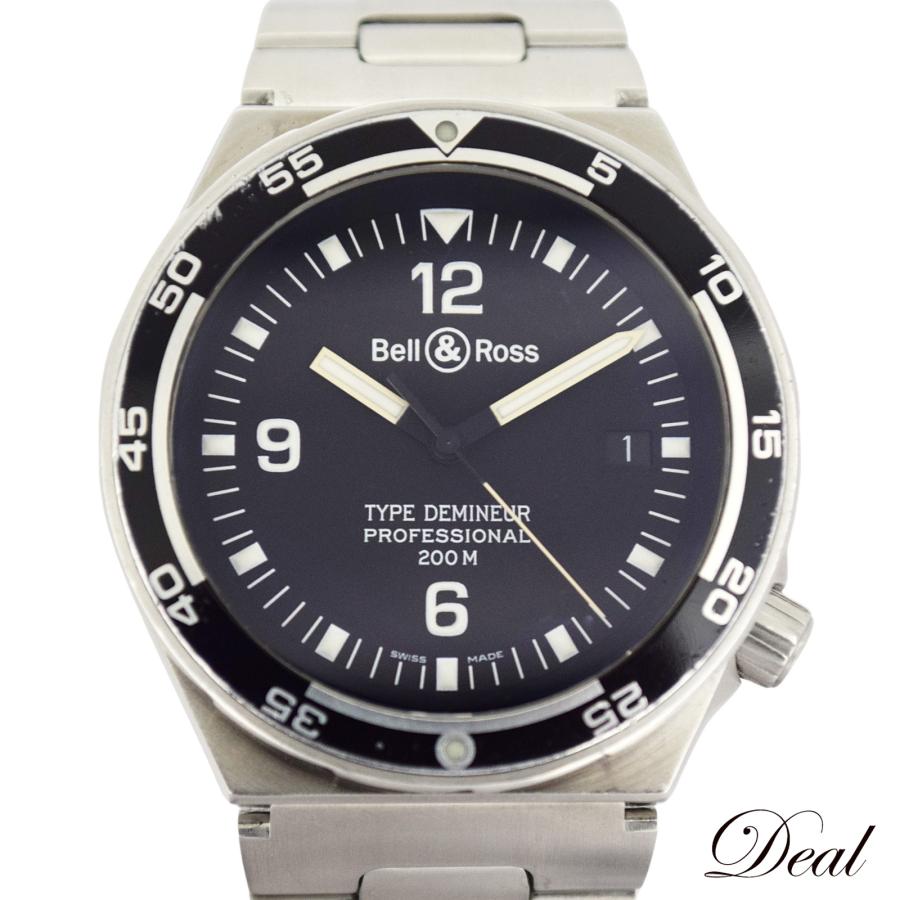 Bell＆Ross ベル＆ロス タイプデミナー クォーツ メンズ 腕時計 : Deal 