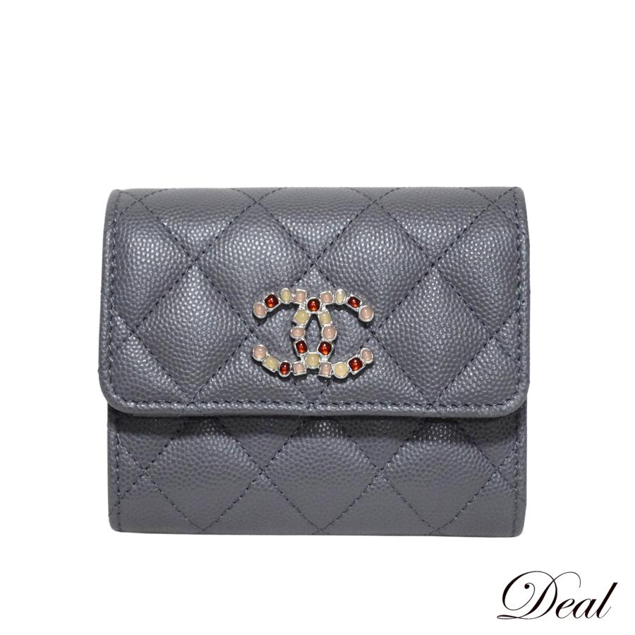 CHANEL（シャネル） スモール フラップウォレット キャビア