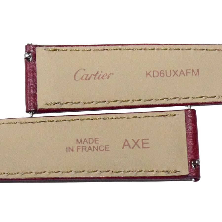 新着商品 Cartier 未使用 保管品 カルティエ 純正 レザーベルト KD6UXAFM ベルト、ブレスレット