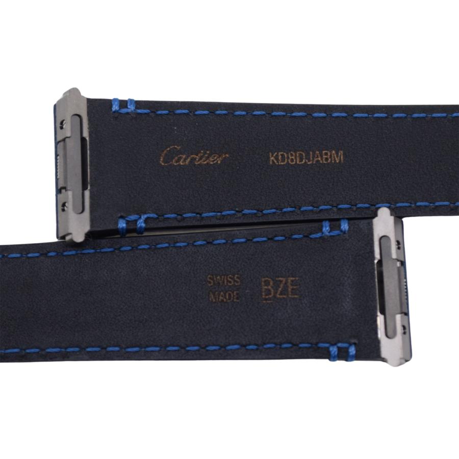 カルティエ サントスドゥカルティエLM 純正レザーベルト D カルティエ サントスドゥカルティエLM 純正レザーベルト D