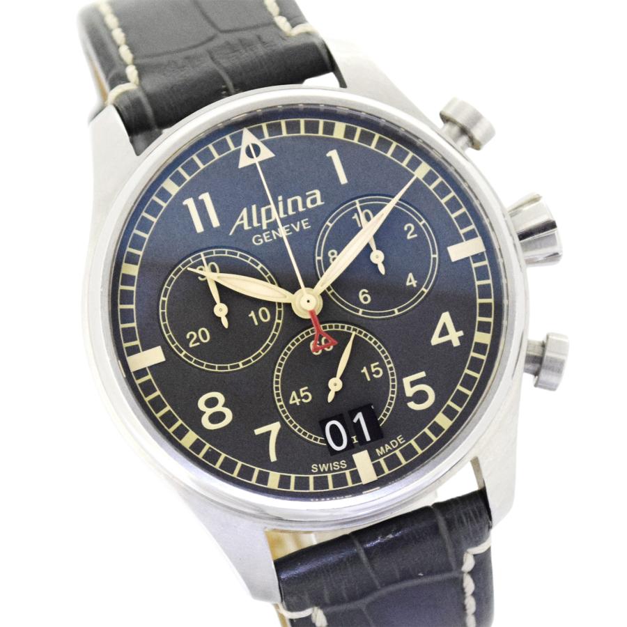 Alpina アルピナ スタータイマー パイロット クロノ AL372X4S26 メンズ 