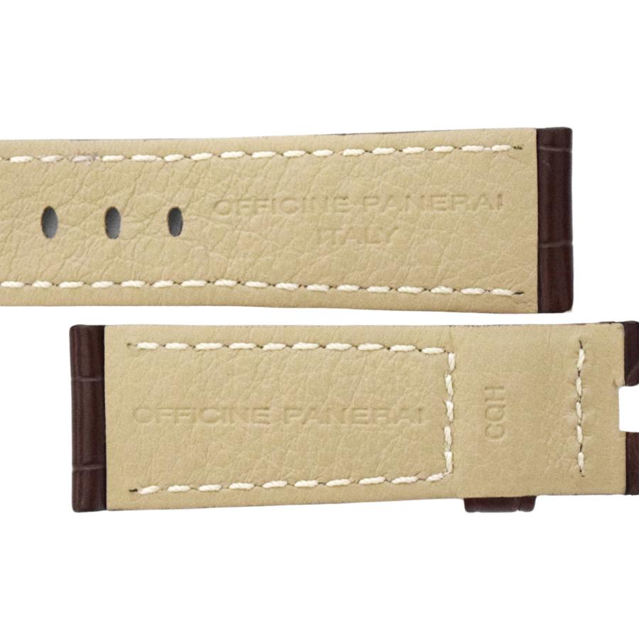 ALOHA　希少廃盤　パネライ　純正ベルト　アリゲーター　尾錠用 ALOHA様専用 希少廃盤 パネライ 純正ベルト アリゲーター 尾錠用