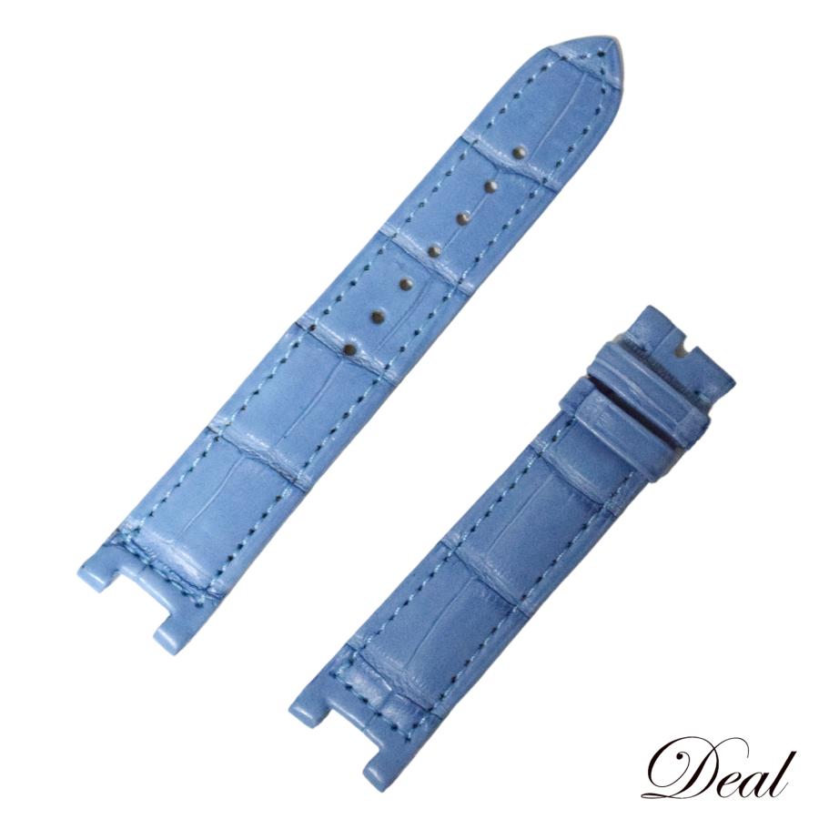 新品未使用 カルティエ Cartier 腕時計 純正クロコベルト Cartier 未使用 保管品 カルティエ 純正 クロコ レザーベルト パシャ