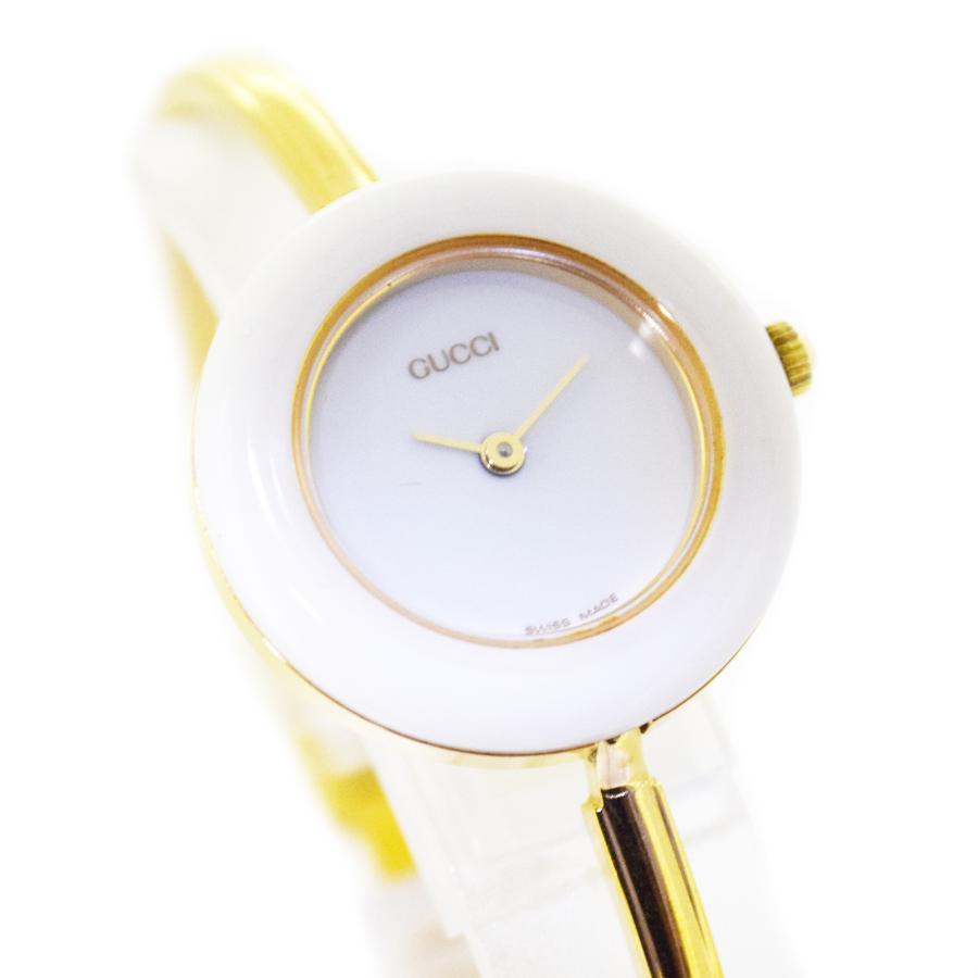 グッチ チェンジベゼル レディース バングル 全11色 腕時計 クォーツ