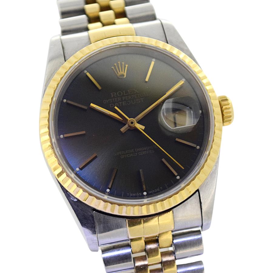ROLEX（ロレックス） デイトジャスト SS/YG X 16233 メンズ 腕時計