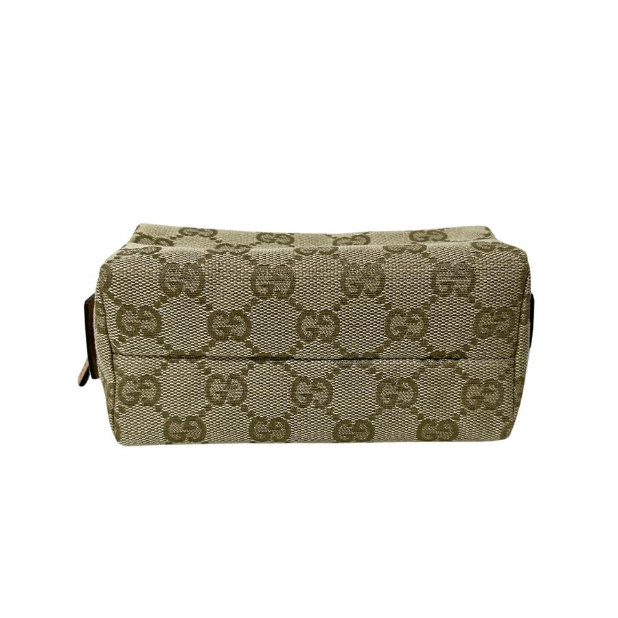 GUCCI（グッチ） 美品 GGキャンバス 29596 ベージュ レディース 化粧