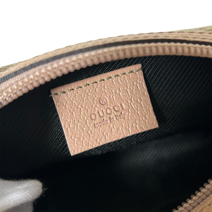 GUCCI（グッチ） 美品 GGキャンバス 29596 ベージュ レディース 化粧