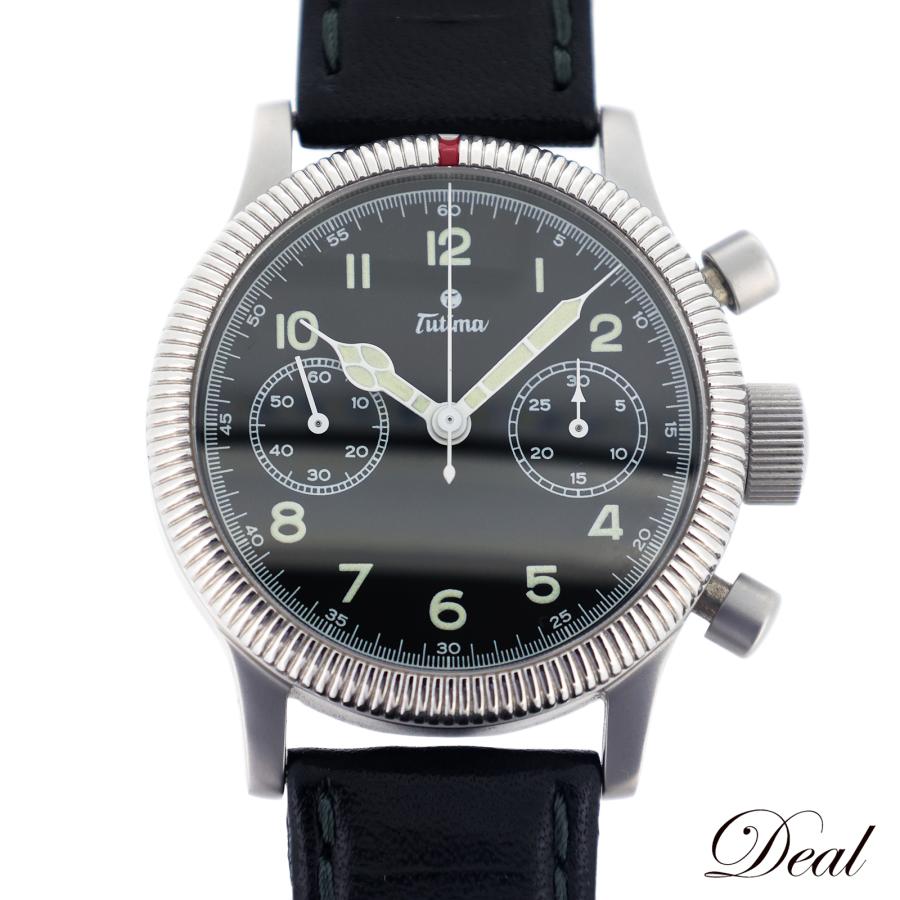 美品 TUTIMA チュチマ フリーガー クロノグラフ 1941 783-01 メンズ