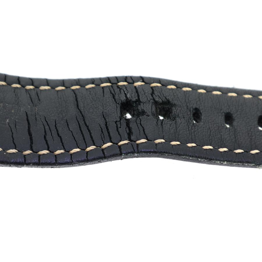 PANERAI パネライ 純正 レザーベルト 尾錠用 24mm ブラック メンズ