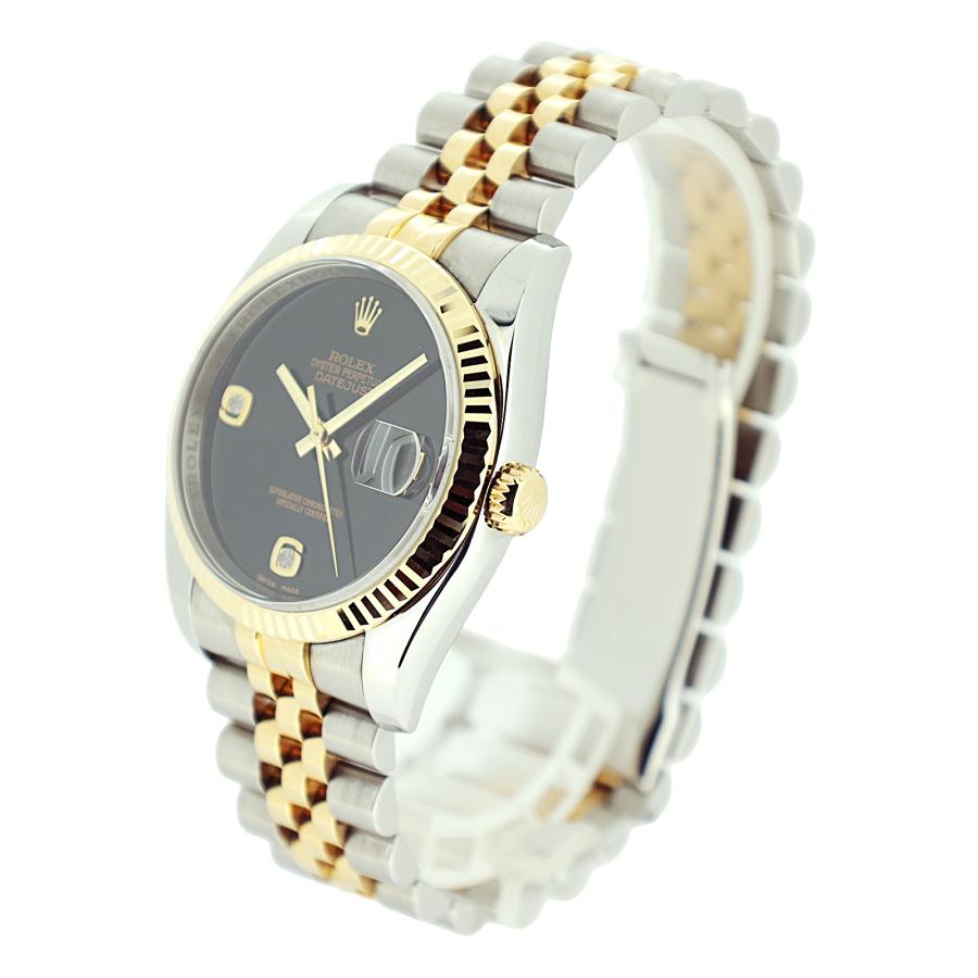 ROLEX（ロレックス） 2Pダイヤ デイトジャスト V 116233 2BR YG/SS