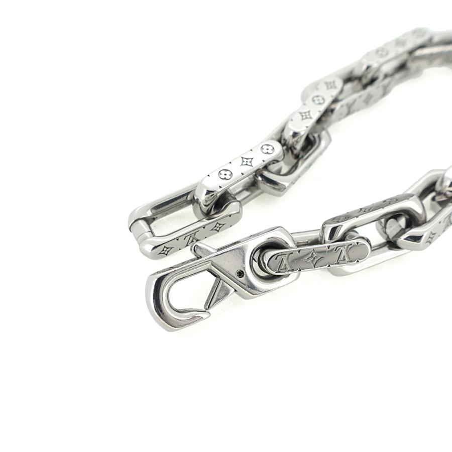 Louis Vuitton シルバー チェーンブレスレット Louis Vuitton シルバーチェーンブレスレット - メルカリ