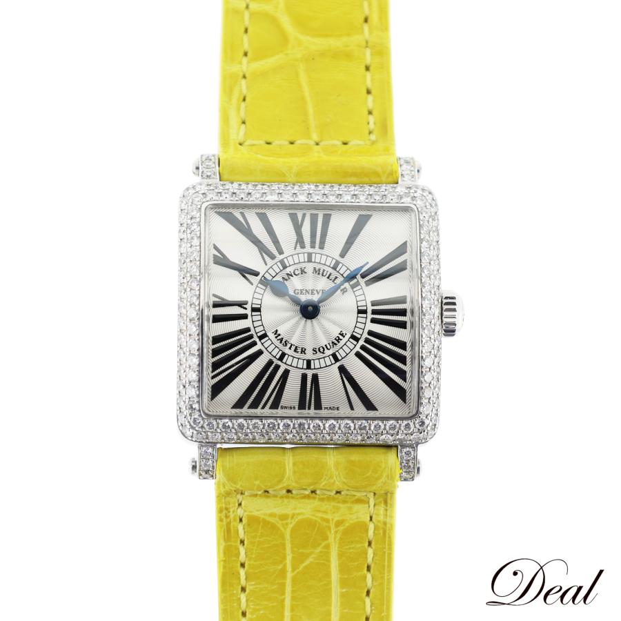 K18 金無垢　ダイヤ フランクミュラー　マスタースクエアー　6002L QZ K18 金無垢ダイヤ フランクミュラーマスタースクエアー6002L QZ