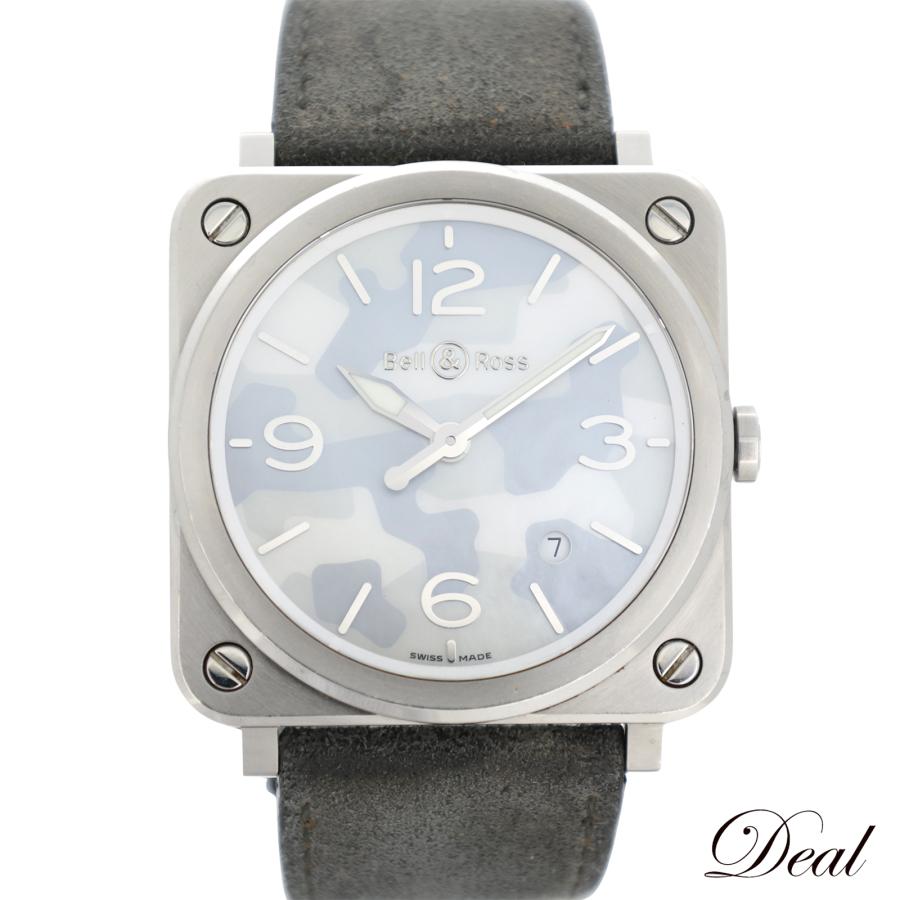 Bell＆Ross ベル＆ロス BR-S グレーカモフラージュ BRS-64-S ユニ