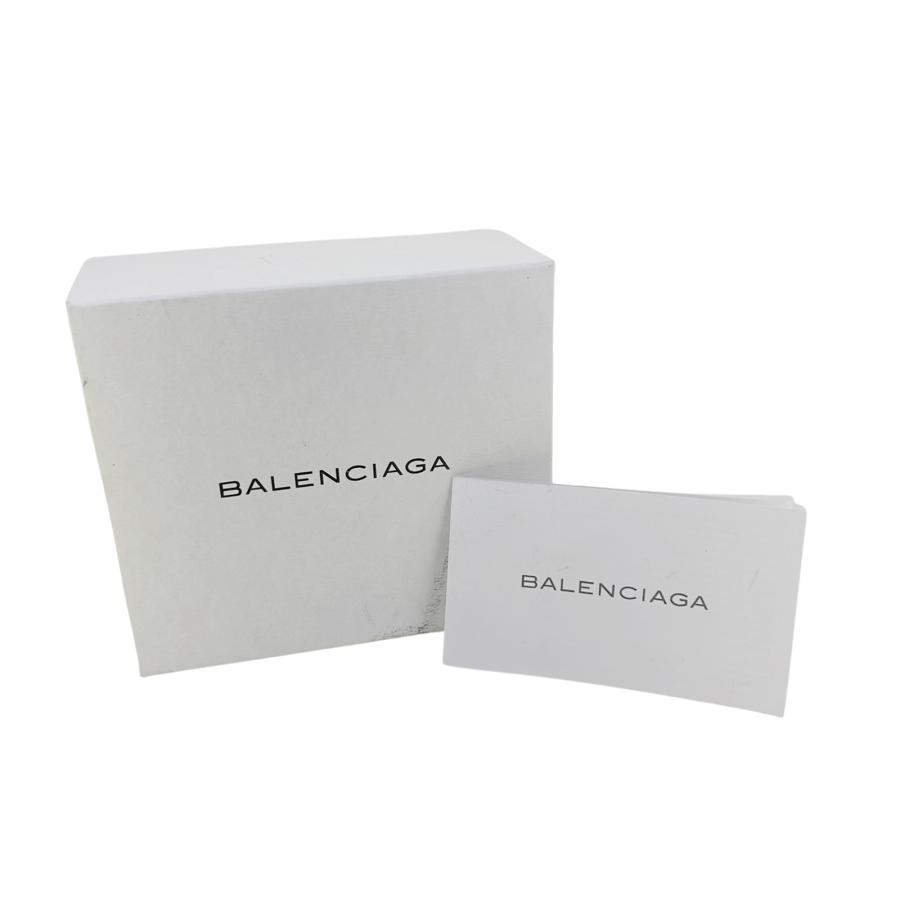 未使用 BALENCIAGA タイニーシティ キーリング ブラック BALENCIAGA バレンシアガ タイニーシティ チャーム キーホルダー 黒