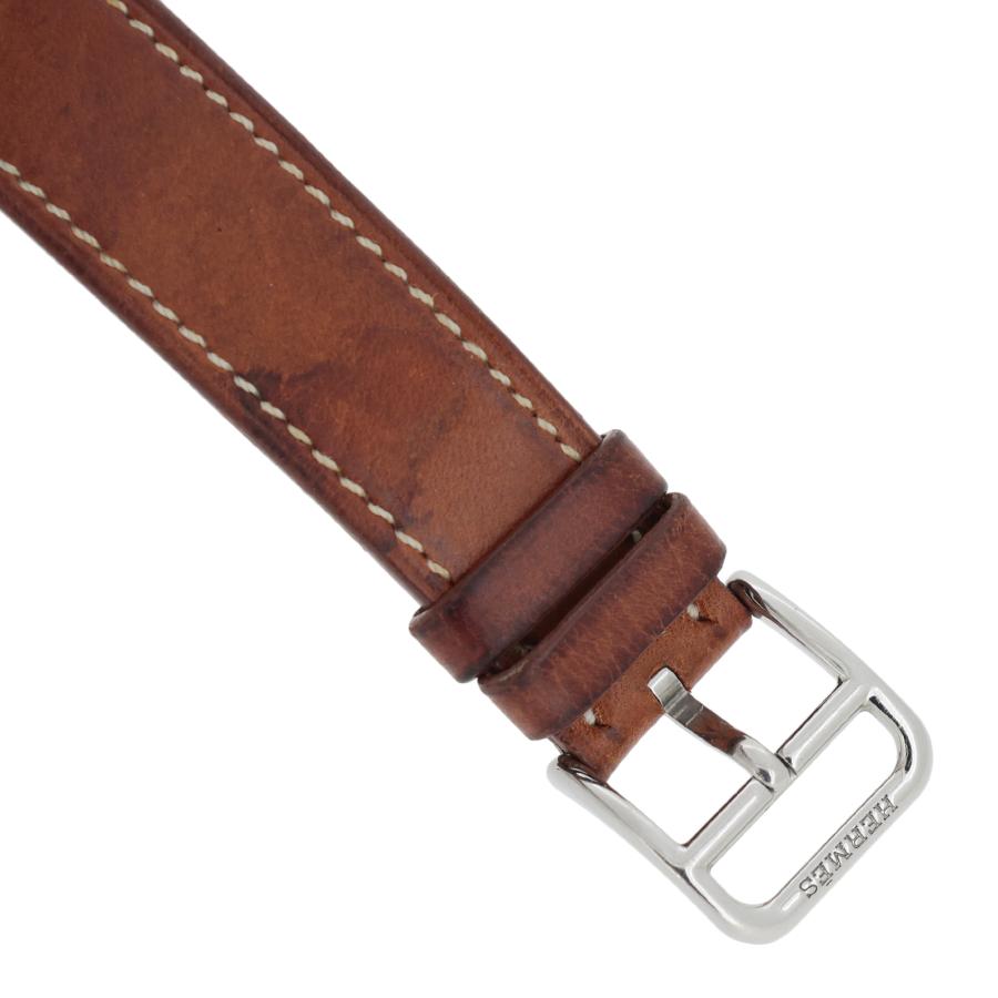 HERMES エルメス Hウォッチ HH1.210 2重巻きベルト レディース