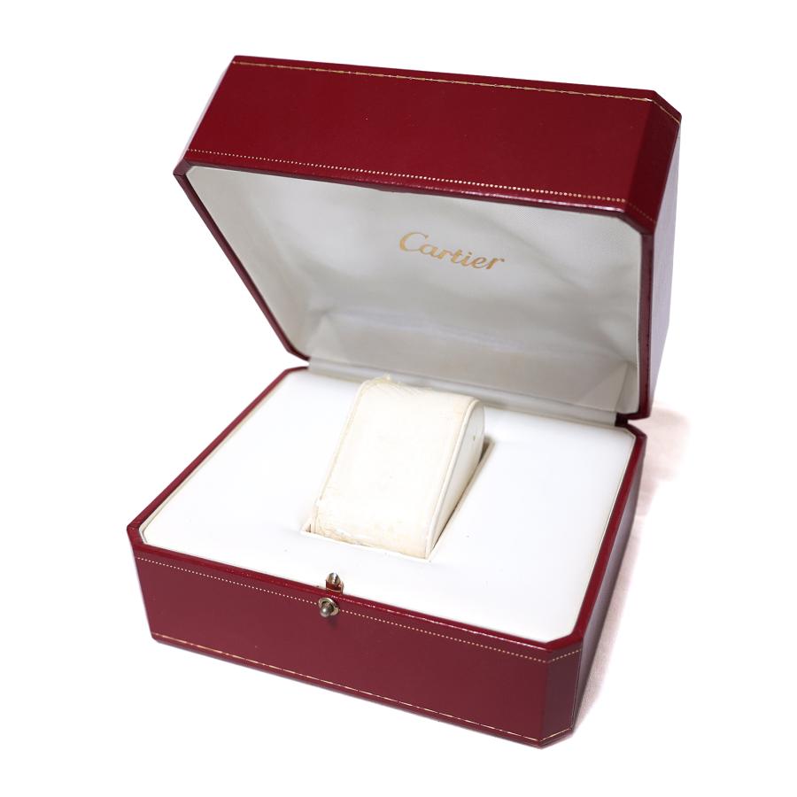 Cartier K18WG ベゼルダイヤ カルティエ ロンド ルイ SM WR000251  