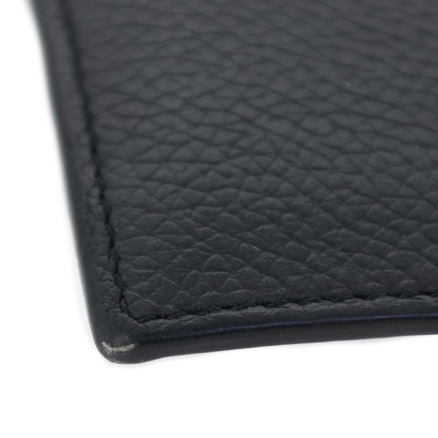 BALENCIAGA バレンシアガ ロゴ 二つ折り 黒 594692 ブラック メンズ 長  