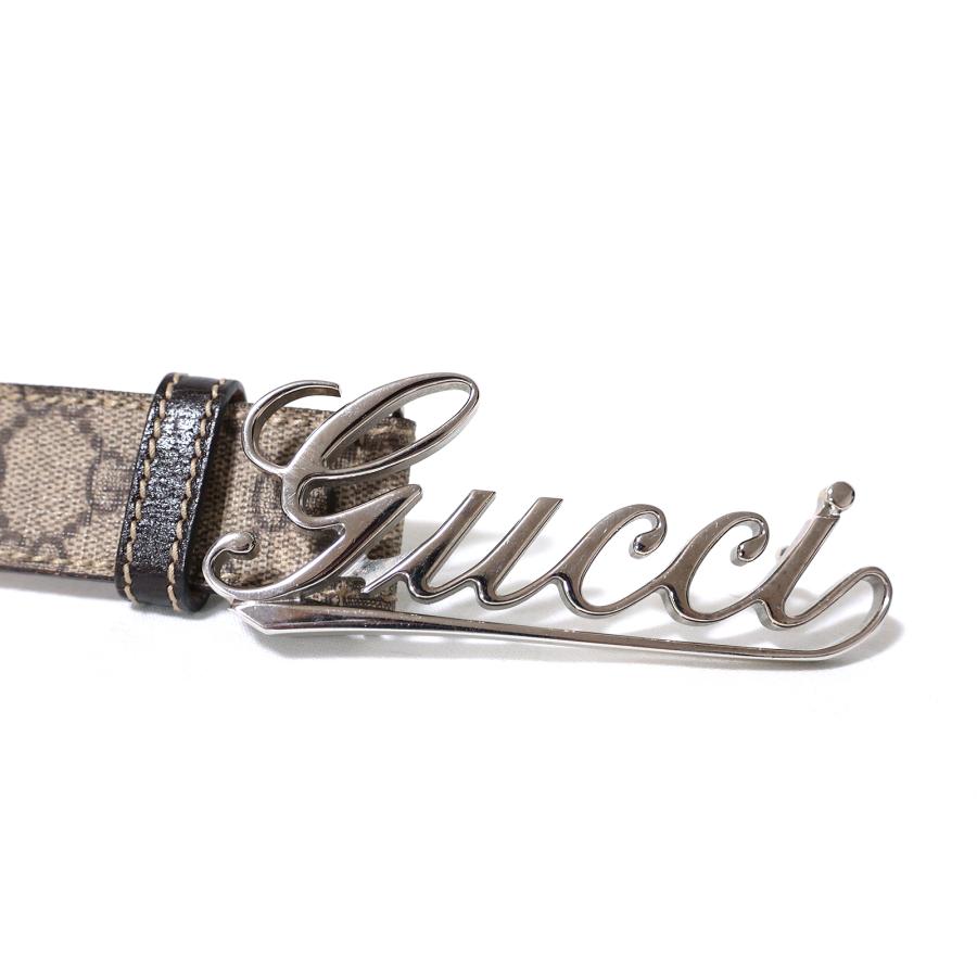 GUCCI（グッチ） GGスプリーム ロゴ バックル 181830 497717 85/34