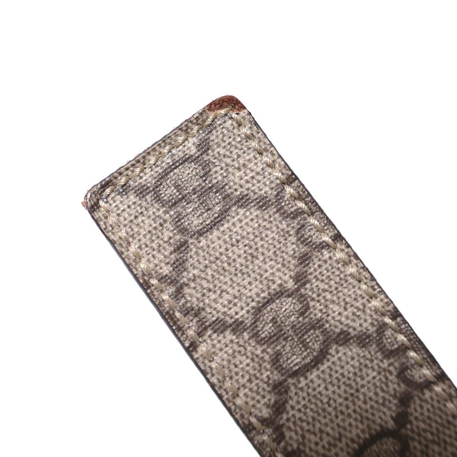 GUCCI（グッチ） GGスプリーム ロゴ バックル 181830 497717 85/34