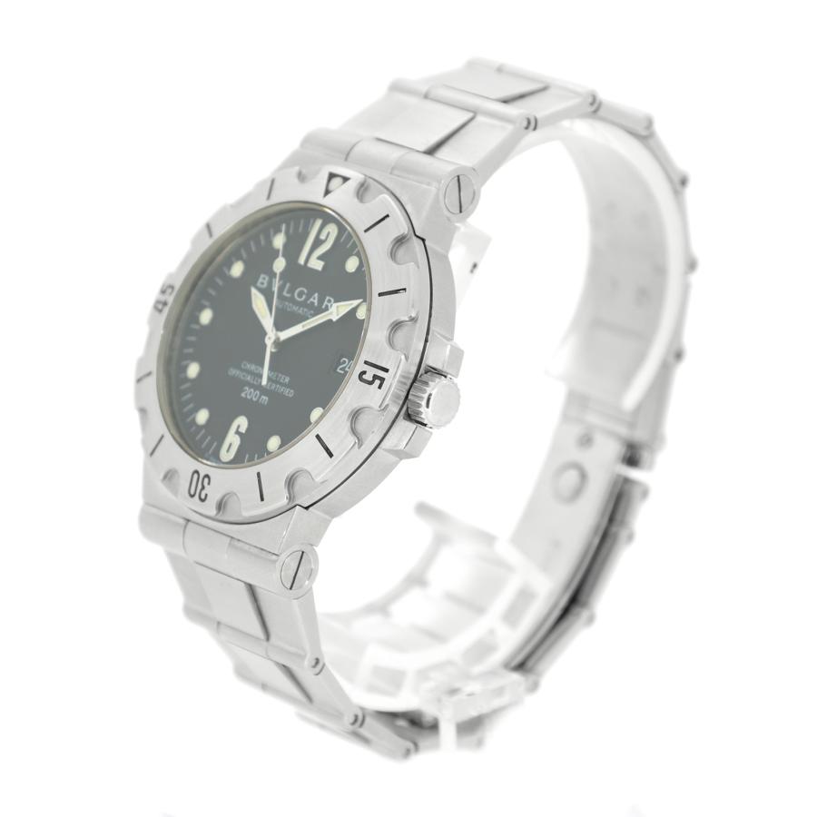 BVLGARI（ブルガリ） ディアゴノ スクーバ デイト SD38S メンズ 腕時計