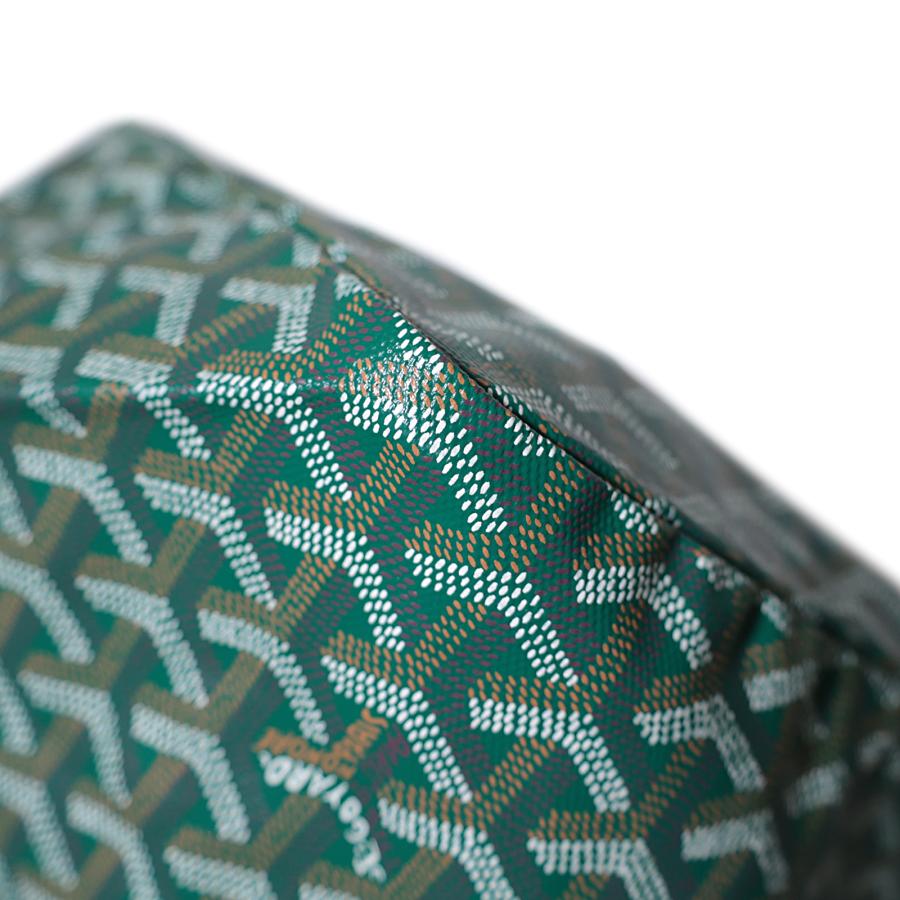 美品 GOYARD ゴヤール サンルイGM グリーン レディース トートバッグ