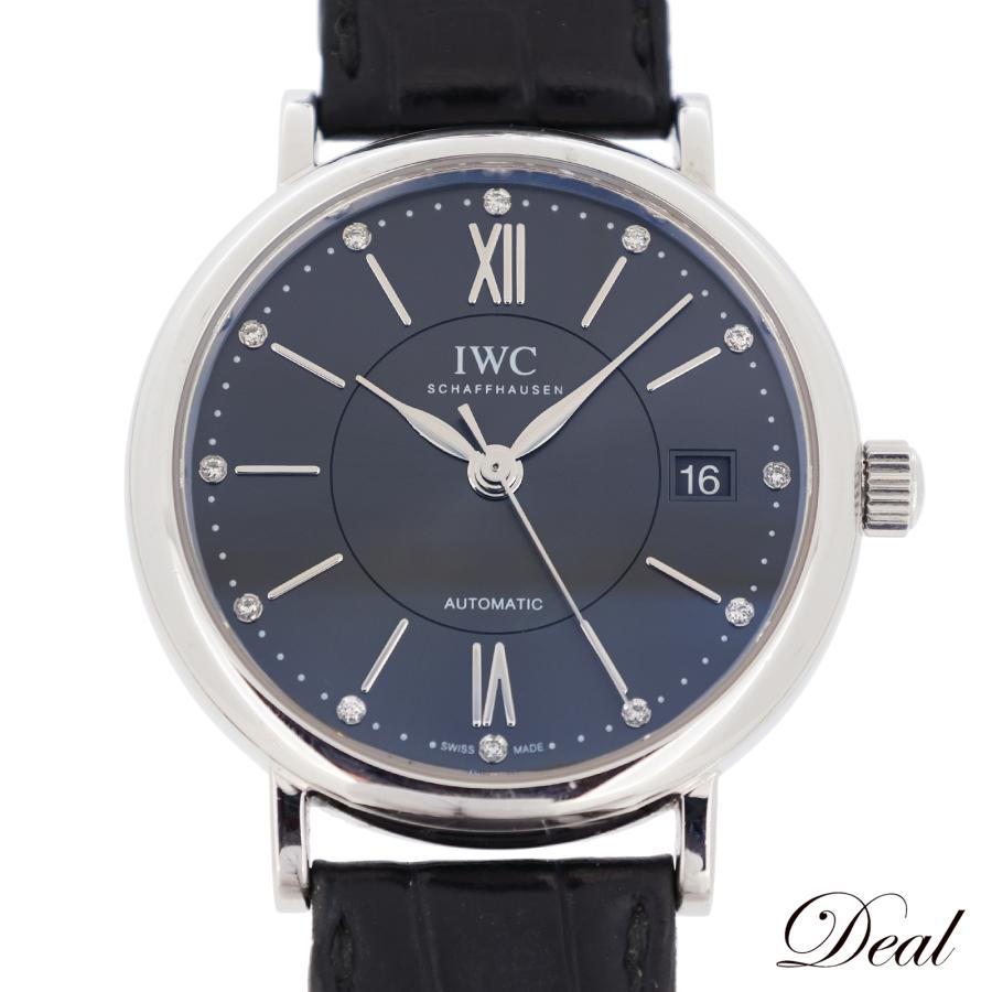 IWC アイダブリュシー  ポートフィノ 12Pダイヤ  IW458102  メンズ 腕時計 IWC アイダブリュシー ポートフィノ 12Pダイヤ IW458102 メンズ 腕時計