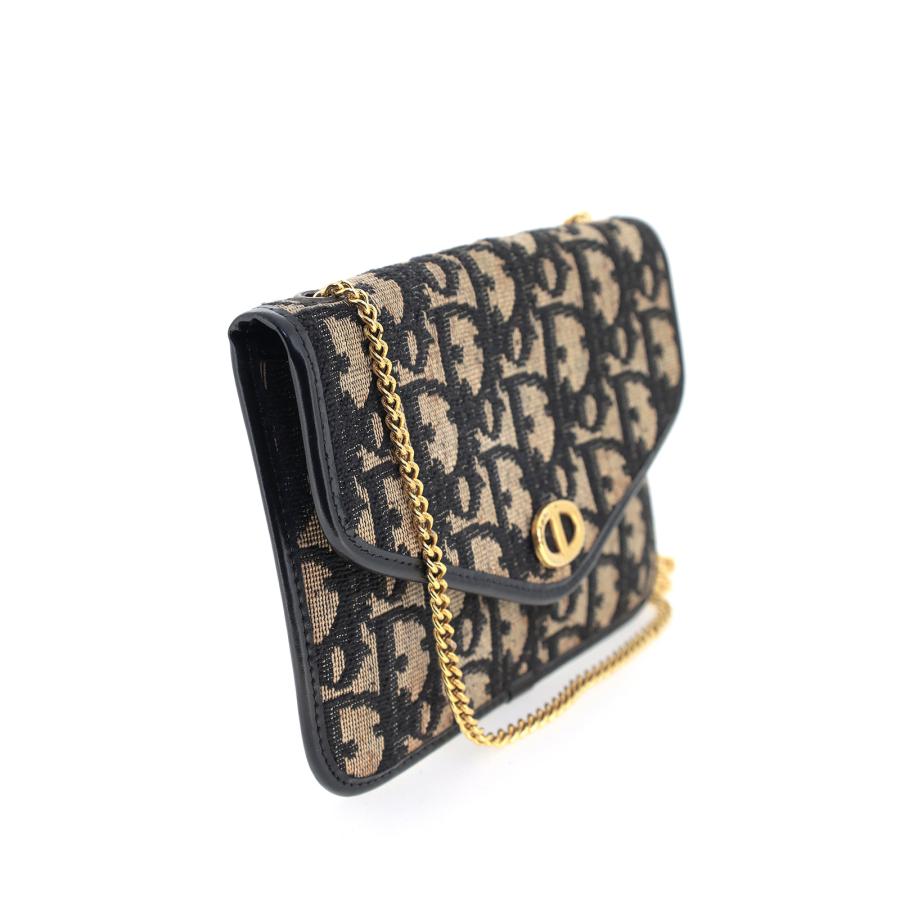 クリスチャンディオールトロッター柄ポーチ Christian Dior トロッター柄 ポーチ