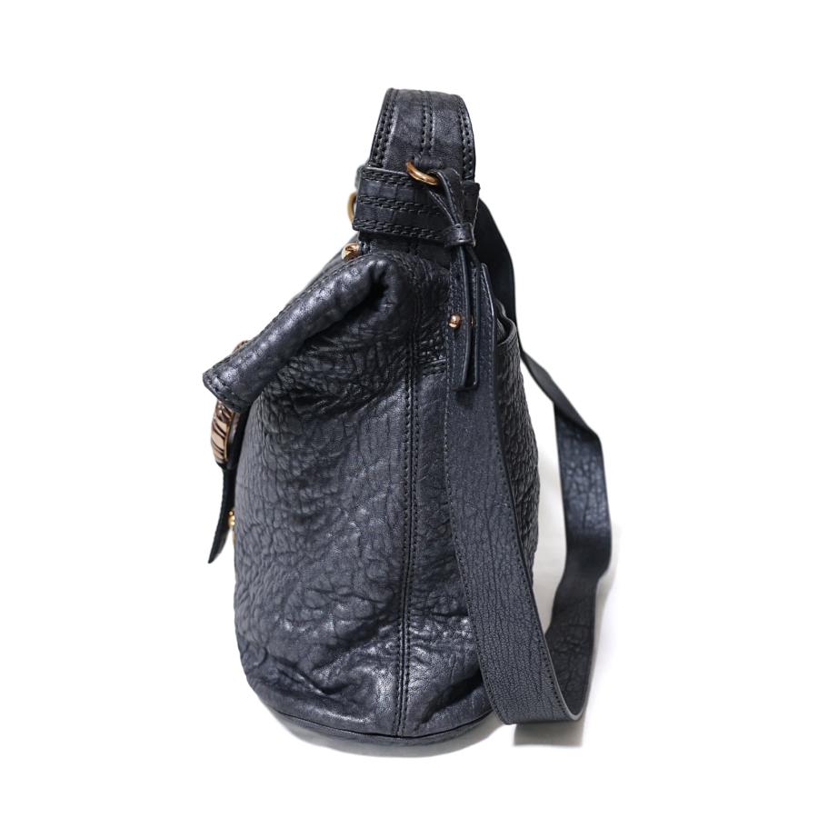 BVLGARI（ブルガリ） レオーニ メタリック ダークグレー 2way 