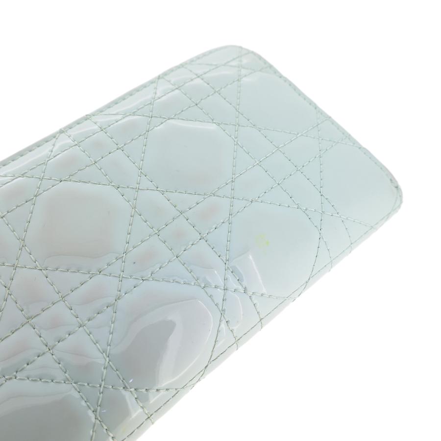 DIOR ディオール カナージュ 33-MA-0253 ブルー レディース 長財布  