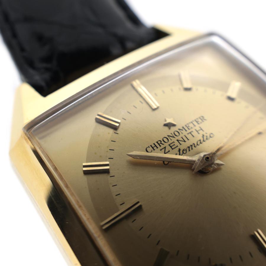 ZENITH（ゼニス） K18YG ZENITH スクエア デイト クロノメーター