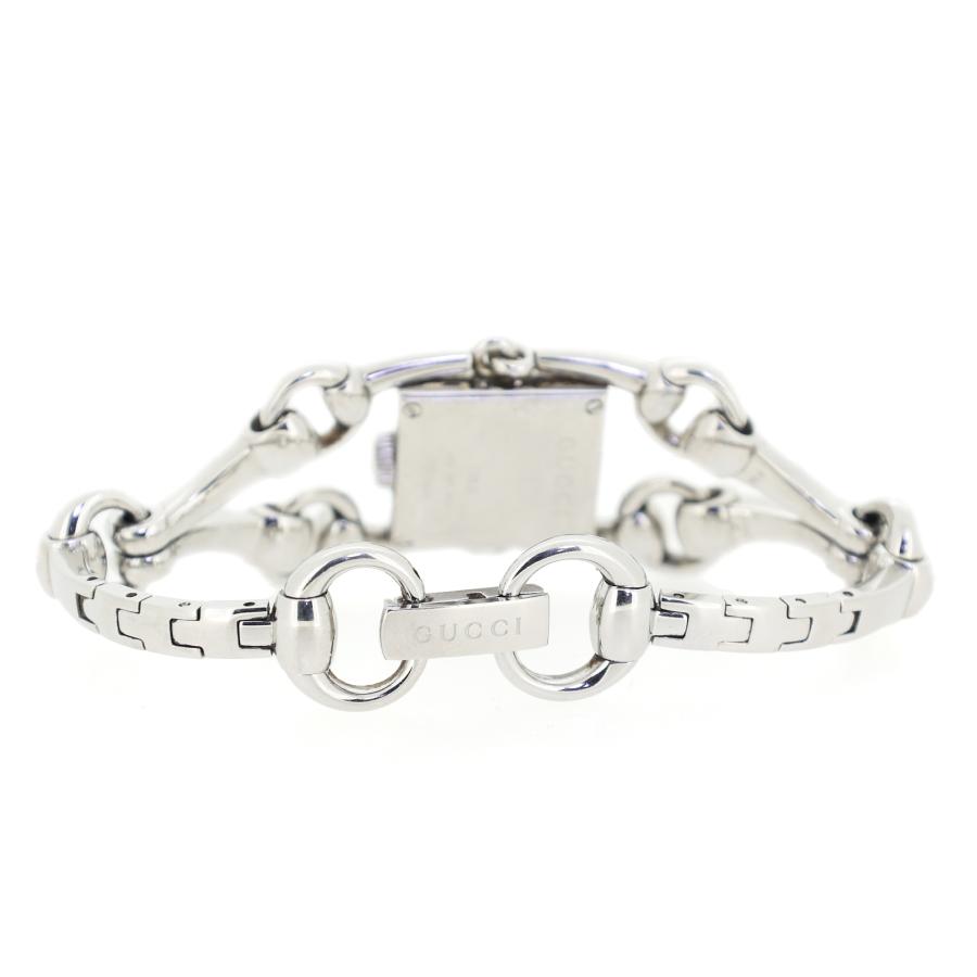 GUCCI グッチ シニョーリア 116.5 ブルーシェル文字盤 ブレス バンブー  