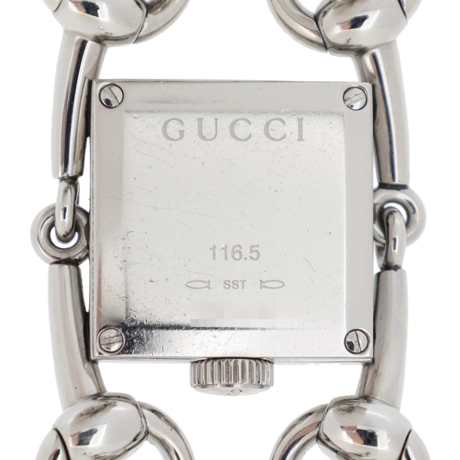 GUCCI（グッチ） シニョーリア 116.5 ブルーシェル文字盤 ブレス