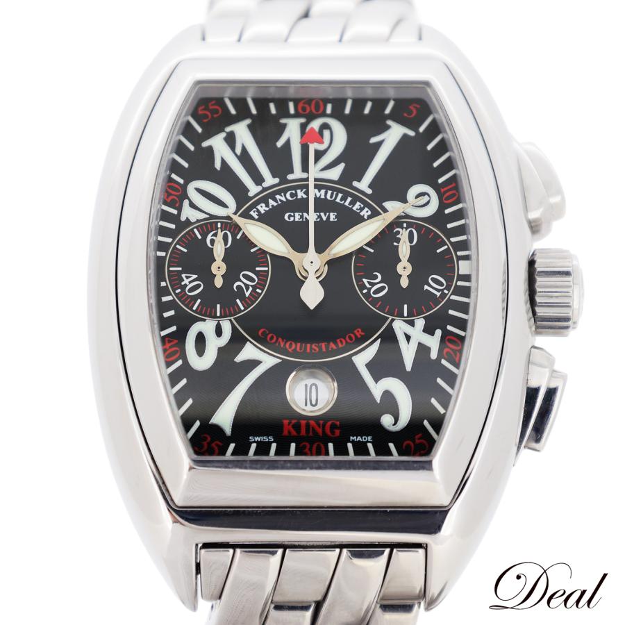 FRANCK MULLER フランクミュラー  コンキスタドール クロノ  8002CC  メンズ 腕時計 FRANCK MULLER（フランクミュラー） コンキスタドール クロノ キング