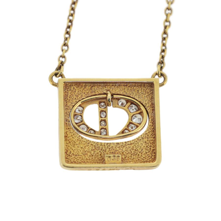 DIOR ディオール CDロゴ K18YG ダイヤモンド 0.38ct ゴールド