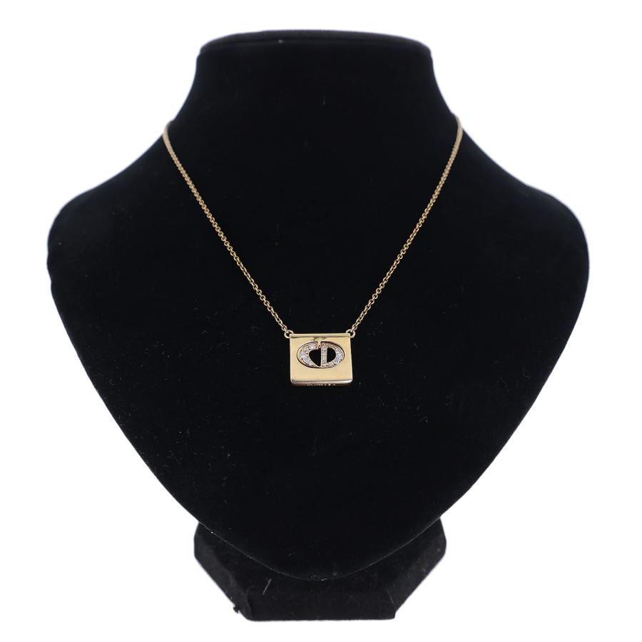 DIOR ディオール CDロゴ K18YG ダイヤモンド 0.38ct ゴールド