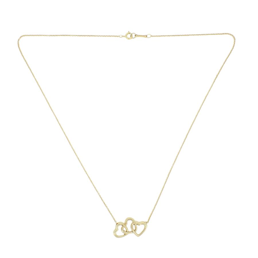 TIFFANY&Co.（ティファニー） トリプル オープンハート K18YG ゴールド