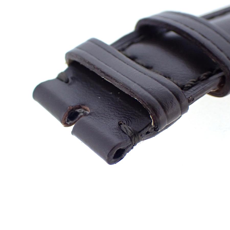 ルイ・ヴィトン タンブール レザーベルト ブラウン/ブラック LOUIS VUITTON ルイ・ヴィトン 純正 レザーベルト タンブール用