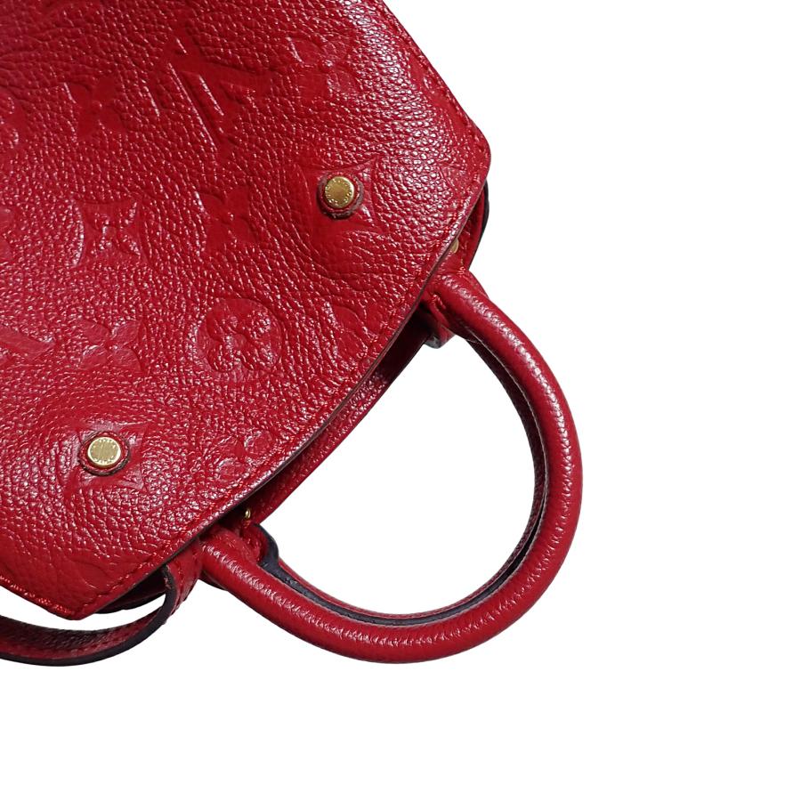LOUIS VUITTON ルイ・ヴィトン  ナノ モンテーニュ モノグラム プラント   M50865  レッド  レディース ショルダーバッグ
LV LOUIS VUITTON（ルイ・ヴィトン） ナノ モンテーニュ モノグラム