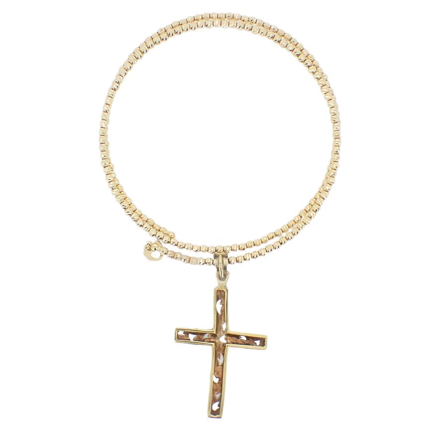 クロス ブレス K18 YG レディース ブレスレット : Deal - 通販 - Yahoo
