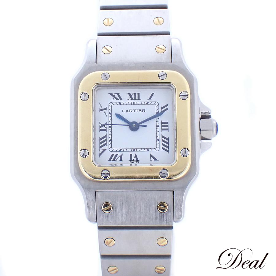 Cartier カルティエ サントスガルベSM SS/YG レディース 腕時計 | Cartier