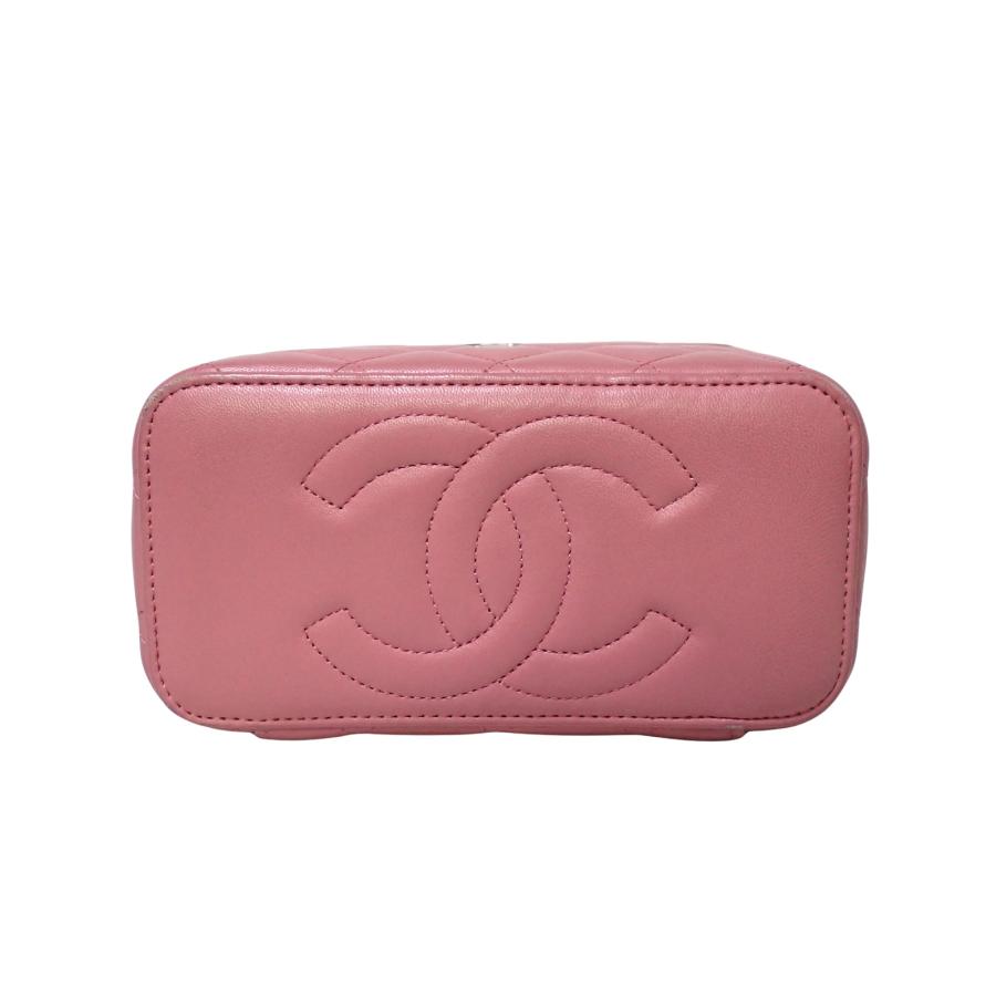 CHANEL（シャネル） マトラッセ チェーン バニティ AP2199 ピンク