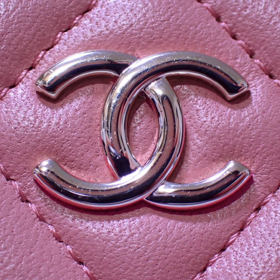 CHANEL（シャネル） マトラッセ チェーン バニティ AP2199 ピンク