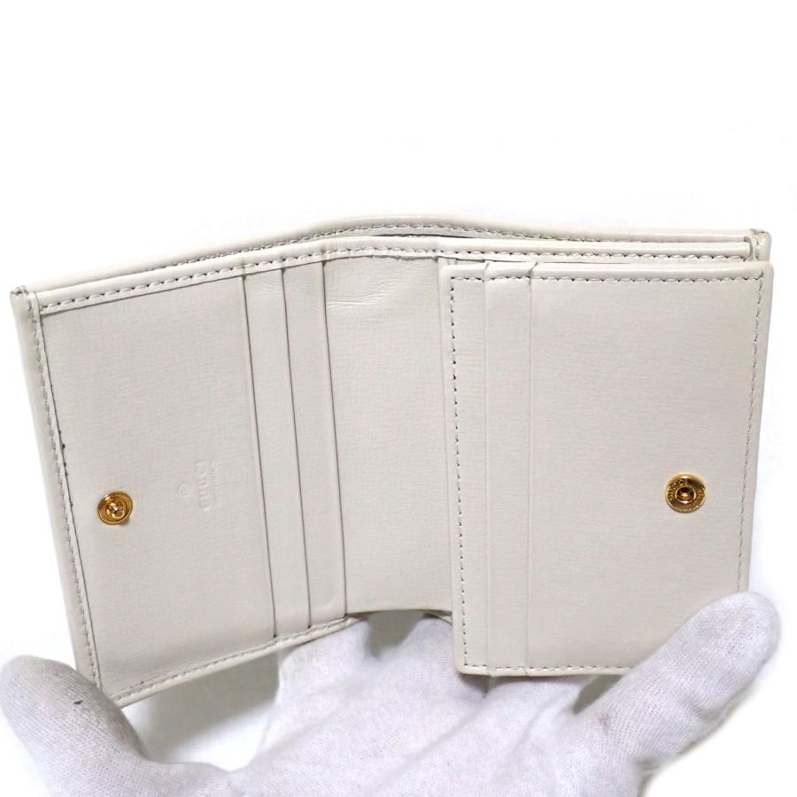 GUCCI グッチ  GG スプルーム ホースビット 1955  ベージュ  レディース 二つ折り財布 GUCCI（グッチ） GG スプルーム ホースビット 1955 ベージュ