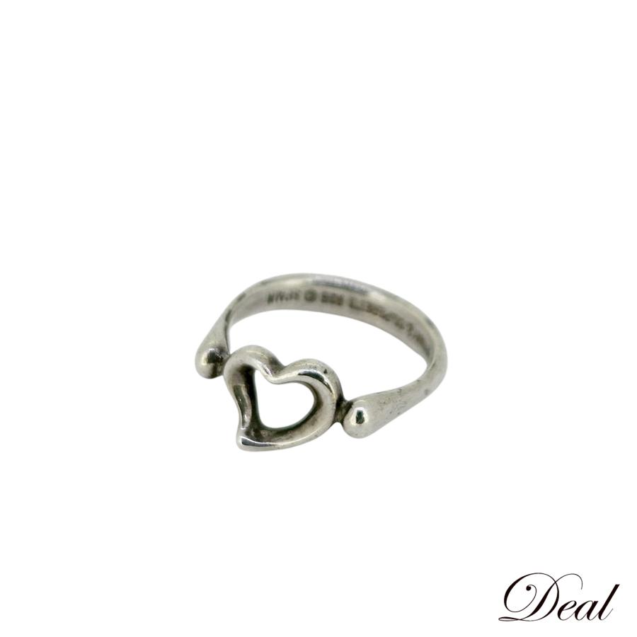 TIFFANY&Co.（ティファニー） オープンハート Sv925 8号 シルバー