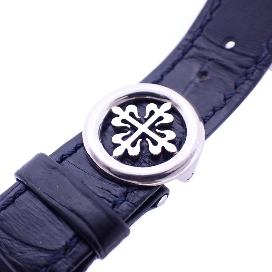 PATEK PHILIPPE パテックフィリップ 純正 レザーベルト K18WG D