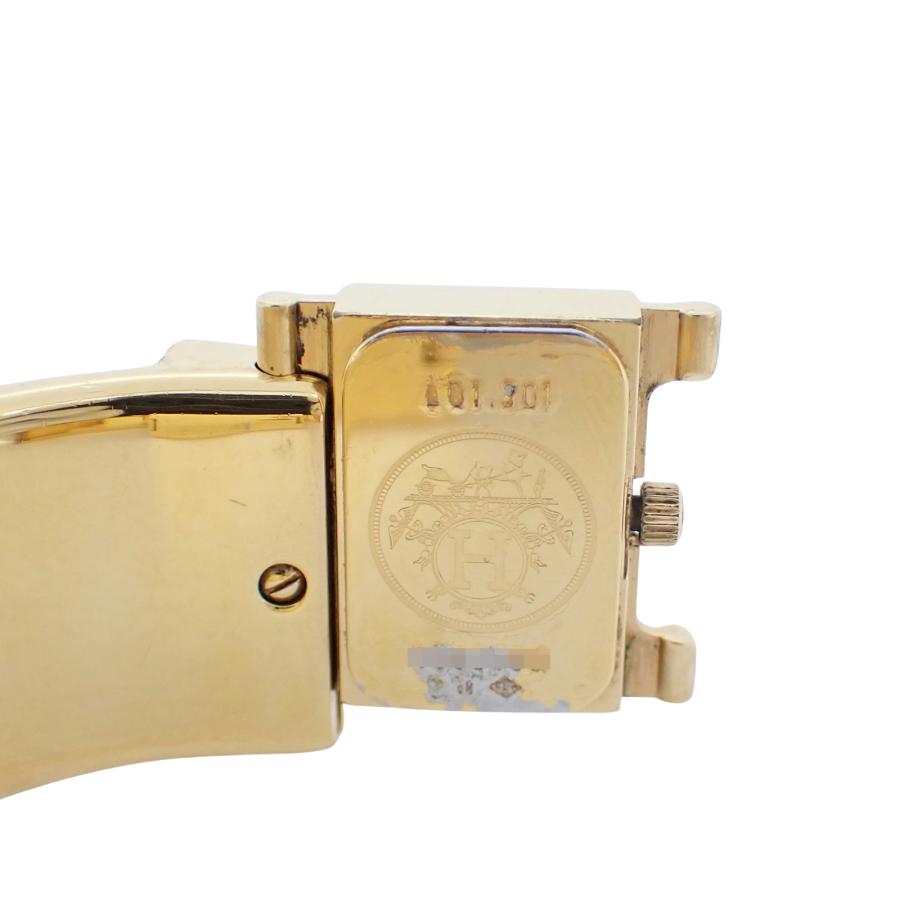 HERMES（エルメス） ロケ バングル ウォッチ LO1.201 七宝焼き