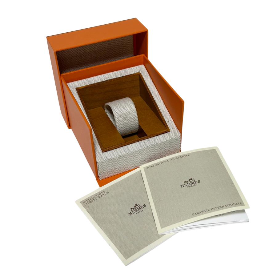 HERMES（エルメス） ロケ バングル ウォッチ LO1.201 七宝焼き