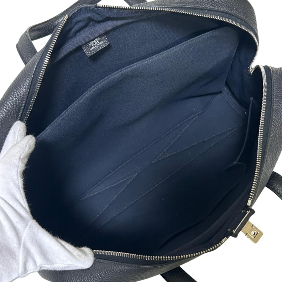 HERMES ブラック ビジネスバッグ HERMES（エルメス） ヴィクトリア 2 12H 黒 ビジネスバッグ ブラック