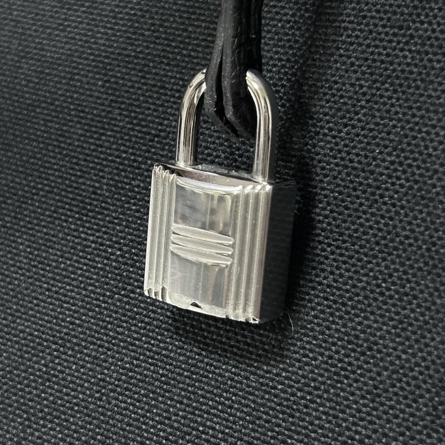 HERMES（エルメス） ヴィクトリア 2 12H 黒 ビジネスバッグ ブラック