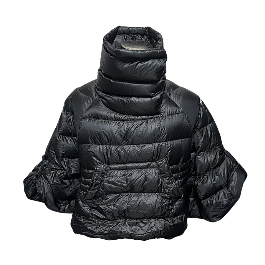 MONCLER モンクレール ダウンジャケット ケープ ブラック レディース